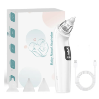Аспіратор назальний соплевідсмоктувач дитячий електронний з підсвічуванням та музикою PAKISS FY-B203 (my-3119)