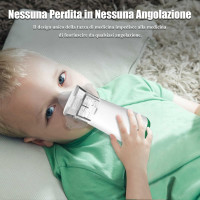 Портативний безшумний інгалятор Wholede з 2 масками та 1 мундштуком (my-3125)