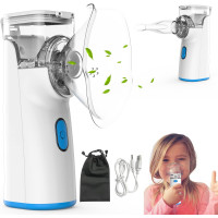 Портативный аэрозольный, ультразвуковой ингалятор-распылитель HILEYOLLA BXM-N3AA для детей и взрослых (my-2091)