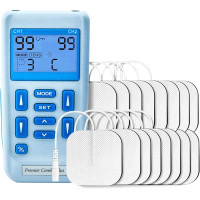 Перезаряжаемый двухканальный TENS и миостимулятор для снятия боли, восстановления мышечной активности, расслабления и укрепления Med-Fit EM-6300A (my-7090)