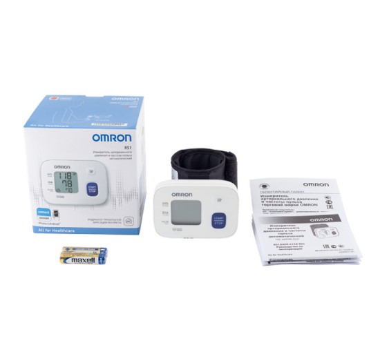 Автоматический тонометр Omron RS1 на запястье (my-17027)
