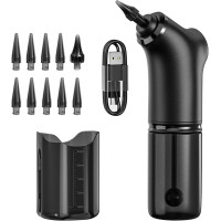 Электрический очиститель для удаления ушной серы с 4 настройками давления 2000 мАч IGTOPS 2DCFR черный (my-9019)