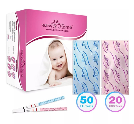 Набор тестов Easy@Home - 50 тестов на овуляцию, 20 тестов на беременность (my-17047)