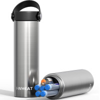 Сумка-холодильник для інсулінових ручок 1-WHEAT 60H 3-5 ручок портативна медична сумка-холодильник з кишенями для льоду срібляста (my-17069)