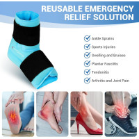 Пакет со льдом Comfytemp для голеностопного сустава 1 шт (my-18121)