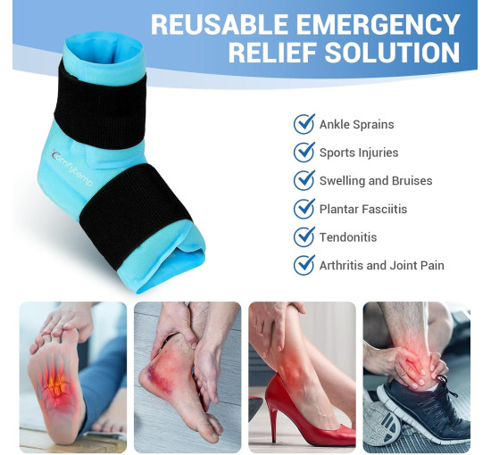 Пакет со льдом Comfytemp для голеностопного сустава 1 шт (my-18121)