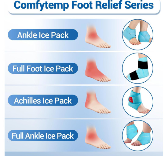 Пакет со льдом Comfytemp для голеностопного сустава 1 шт (my-18121)