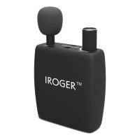 Перезаряжаемый слуховой усилитель IROGER I8 с наушником-капелькой (my-18127)