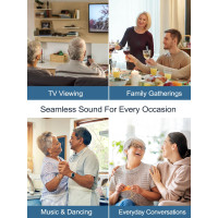 Перезаряжаемое звуковое устройство Elctrtici 1505 шумоподавление 2 режима 20-часовой аккумулятор (my-18113)