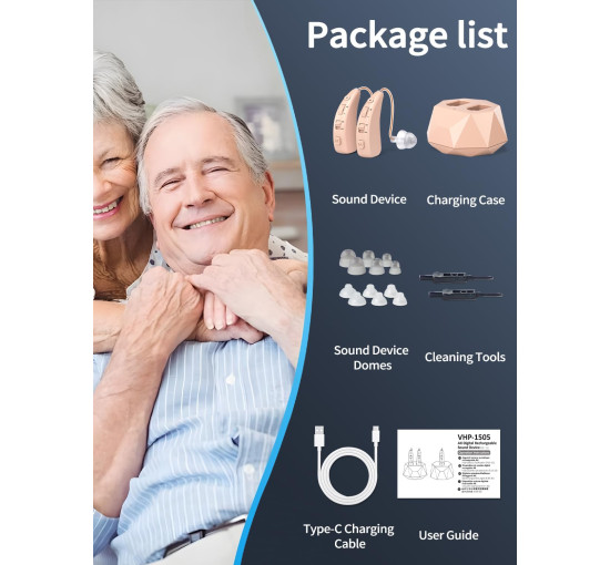 Перезаряжаемое звуковое устройство Elctrtici 1505 шумоподавление 2 режима 20-часовой аккумулятор (my-18113)