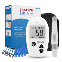 Цифровимірювальний прилад Sinocare Safe Accu з 10 тест-смужками (my-18108)