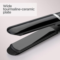Випрямляч для волосся з керамічними пластинами 35 мм BaByliss Smooth Pro Wide чорний (my-7015)
