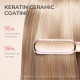 Випрямляч для волосся TYMO Ring Hair Straightener Brush – праска для випрямлення волосся з вбудованою гребінцем, швидке нагрівання, захист від опіків (my-17046)
