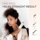 Випрямляч для волосся TYMO Ring Hair Straightener Brush – праска для випрямлення волосся з вбудованою гребінцем, швидке нагрівання, захист від опіків (my-17046)