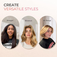 Выпрямитель для волос TYMO Ring Hair Straightener Brush с защитой от ожогов (my-17046)