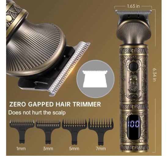 Профессиональная машинка для стрижки волос Surker RFC-5618 для мужчин 7 в 1 (my-059)