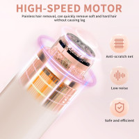 Женский водонепроницаемый USB-триммер с двойной головкой 2 в 1 QEWEUUIE 01 (my-17118)