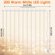 Світлодіодна гірлянда для віконних штор Anpro Led Light Curtain 3M X 3M (my-4316)