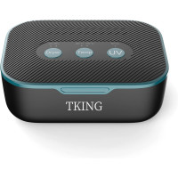 Електронна сушарка для слухових апаратів TKING HD100L, очищення та осушувач ультрафіолету C (UV-C), автоматичний сухий футляр (my-019)