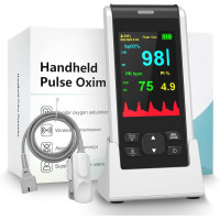 Ручний пульсоксиметр HOLFENRY, сенсорний монітор, пальчиковий оксиметр, який відстежує рівень SpO2 (my-0169)