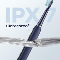 Електрична зубна щітка 7AM2M Sonic для дорослих із 6 насадками синій (my-18091)