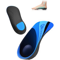 Устілки QBK для стояння протягом усього дня та полегшення болю в п'яти QA2 розмір L чорний (my-12063)