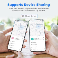 Оновлені мітки для Android-трекера 2025 розумний Bluetooth-трекер, сумісний з додатком Find Hub (my-18095)