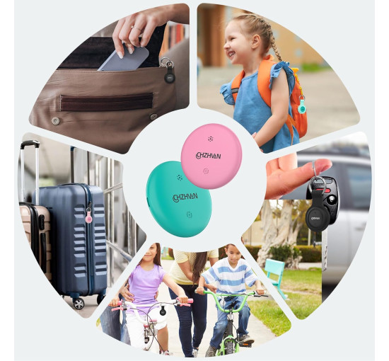 Оновлені мітки для Android-трекера 2025 розумний Bluetooth-трекер, сумісний з додатком Find Hub (my-18095)