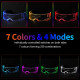Светодиодные очки Visor A1 с подсветкой (my-17199) Светодиодные очки Visor A1 с подсветкой (my-17199)
