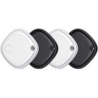Bluetooth-метка Air Tracker для поиска предметов (4 шт.) с функцией поиска ключей, совместимая с Apple Find My (только iOS), водонепроницаемость IP67 (my-17140)