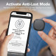 Bluetooth-метка Air Tracker для поиска предметов (4 шт.) с функцией поиска ключей, совместимая с Apple Find My (только iOS), водонепроницаемость IP67 (my-17140)