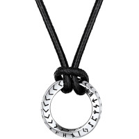 Намисто FaithHeart Viking Rune для чоловіків і жінок, намиста Mobius із символом руни, скандинавські прикраси Viking Gifts (my-15385)