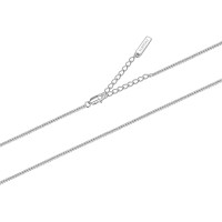 Тонкий ланцюжок панцирного плетіння зі срібла 925 проби SILBERTALE, справжній срібний ланцюжок для чоловіків і жінок, ширина 1,5 мм, довжина 50+5 см (my-15396) Тонкий ланцюжок панцирного плетіння зі срібла 925 проби SILBERTALE, справжній срібний ланцюжок для чоловіків і жінок, ширина 1,5 мм, довжина 50+5 см (my-15396)