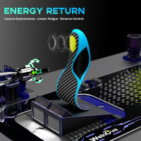 Спортивні устілки Welnove з вуглецевого волокна з підтримкою склепіння стопи НЕ для Cleats-M синій (my-17053)