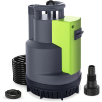 Занурювальний водяний насос для перекачування води VEATON FSP550C 550 Вт, 11500 л/год зелений (my-9061)