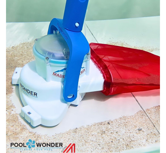 Акумуляторний пилосос для басейну Poolwonder Cleverix зі стартовою штангою довжиною 2 м (my-18020)