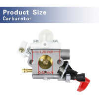Комплект воздушного топливного фильтра карбюратора C1M-S267A FS56RC для Stihl триммера Weed Eater заменяет карбюратор 4144 120 0608 (my-17029)