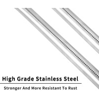 Змінний пальник для гриля SHINESTAR SR065 Weber Spirit 69787 E/S-310, Spirit I та II серії 300 (переднє управління), нержавіюча сталь, довжина 18 дюймів (my-15146)