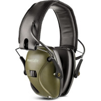 Электронные наушники для стрельбы шумоподавляющие Awesafe GF01 армейский зеленый (my-4086)