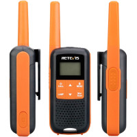 Рация водонепроницаемая Retevis RT649 16 каналов 121CTCSS/DCS оранжевая 2 шт. (my-18035) Рация водонепроницаемая Retevis RT649 16 каналов 121CTCSS/DCS оранжевая 2 шт. (my-18035)