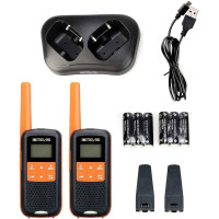 Рация водонепроницаемая Retevis RT649 16 каналов 121CTCSS/DCS оранжевая 2 шт. (my-18035) Рация водонепроницаемая Retevis RT649 16 каналов 121CTCSS/DCS оранжевая 2 шт. (my-18035)