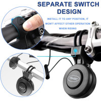 Электрический велосипедный гудок с 4 режимами COOLWHEEL ZSSHW024US черный (my-15228)