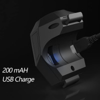 Велосипедний гудок з сигналізацією 120 дБ CarryBright CBH3, водонепроникний IP65 електричний велосипедний дзвінок USB, що перезаряджається (my-15110)