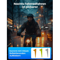 Велосипедне дзеркало COICER - велике телескопічне дзеркало заднього виду зліва для керма електровелосипедів та електросамокатів (my-15024)