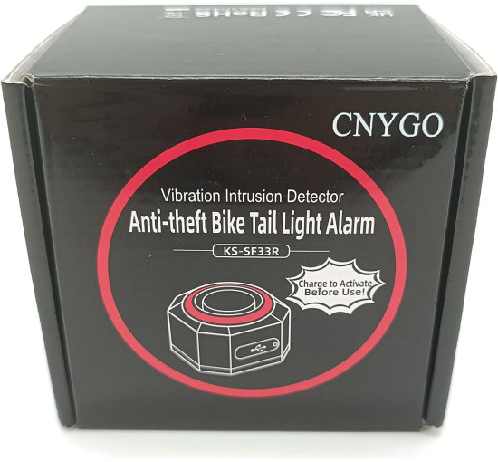 Задний фонарь для велосипеда с дистанционным управлением HPEVA CNYGO Smart Bike (my-1085)