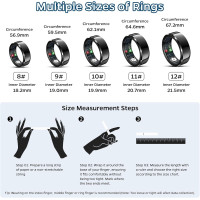 Умное кольцо для отслеживания здоровья сна и сердечного ритма HR3602 водонепроницаемое фитнес-кольцо (my-18050) Умное кольцо для отслеживания здоровья сна и сердечного ритма HR3602 водонепроницаемое фитнес-кольцо (my-18050)