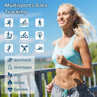 Розумне кільце для відстеження здоров'я сну та серцевого ритму HR3602 водонепроникне фітнес-кільце (my-18050)