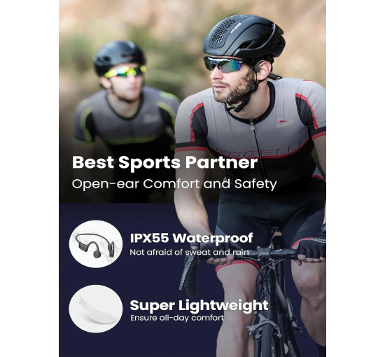 Наушники с костной проводимостью Tadpole HS1 черный (my-18106)