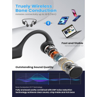 Наушники с костной проводимостью Tadpole HS1 черный (my-18106) Наушники с костной проводимостью Tadpole HS1 черный (my-18106)