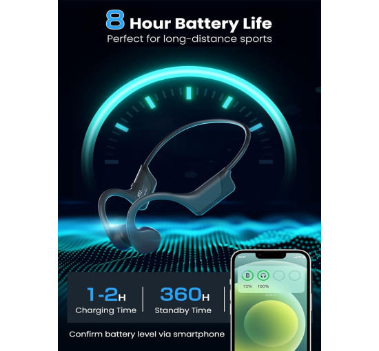 Наушники с костной проводимостью Tadpole HS1 черный (my-18106)